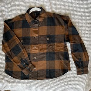 Banana Republic Cropped Flannel